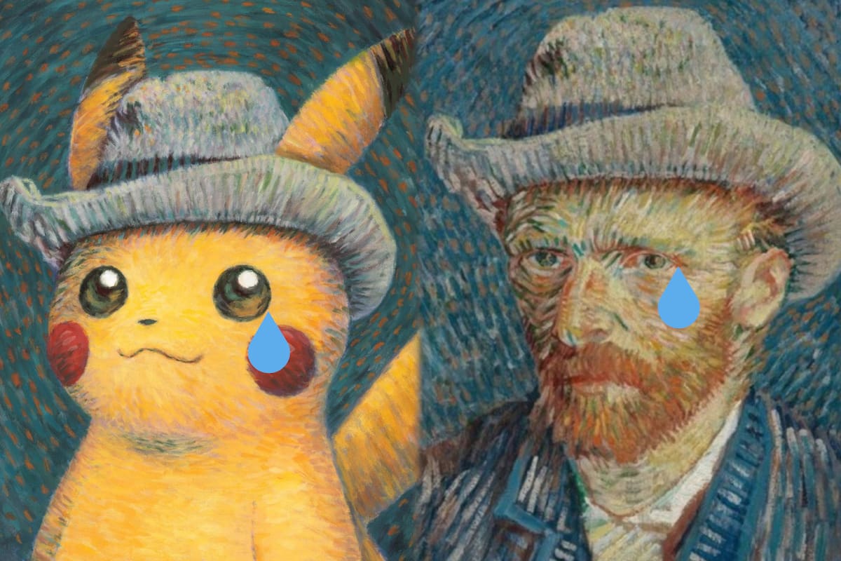 Revendedores arruinan colaboración Pokémon x Van Gogh