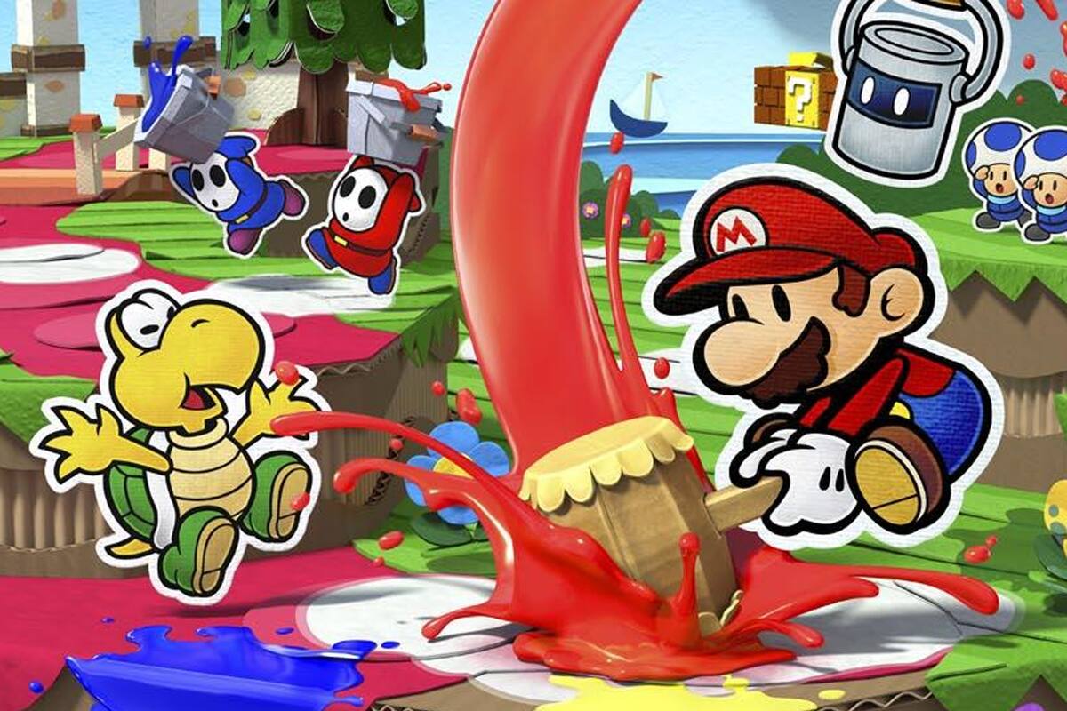 Jugadores consiguen Paper Mario: Color Splash antes de su lanzamiento