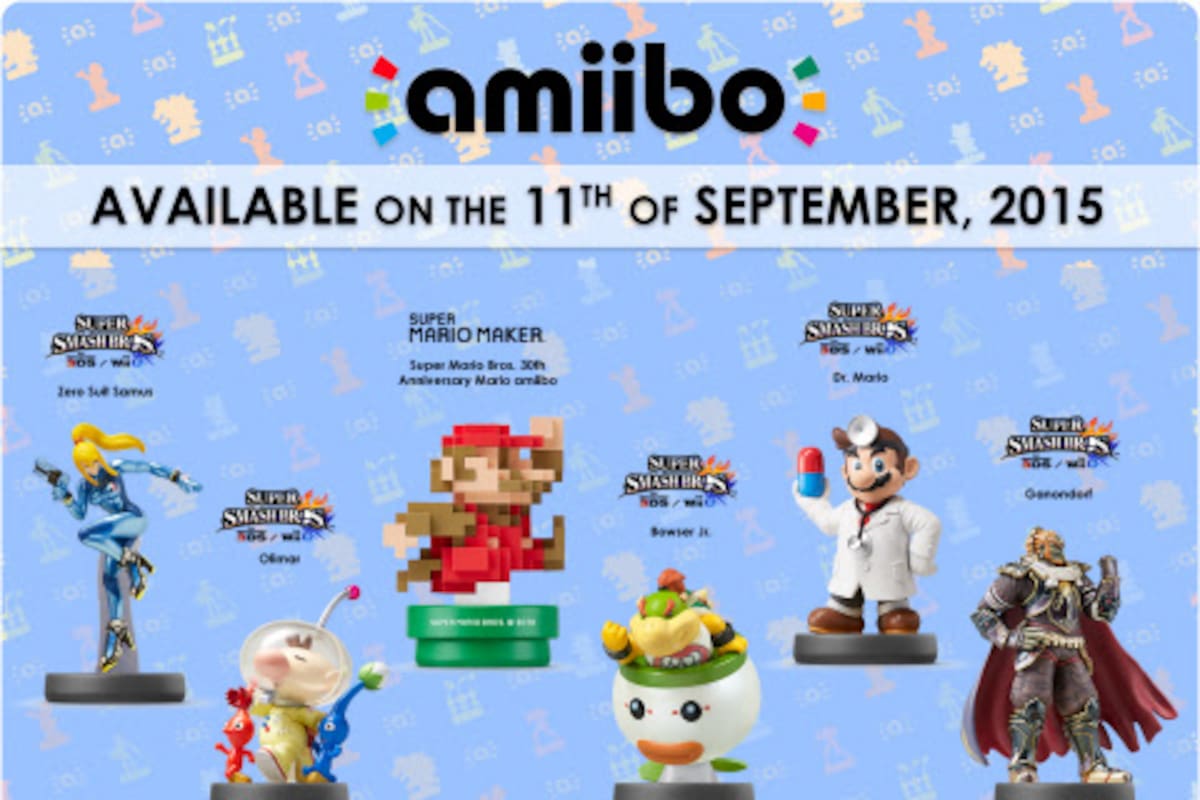 Nuevas figuras de amiibo llegarán en septiembre