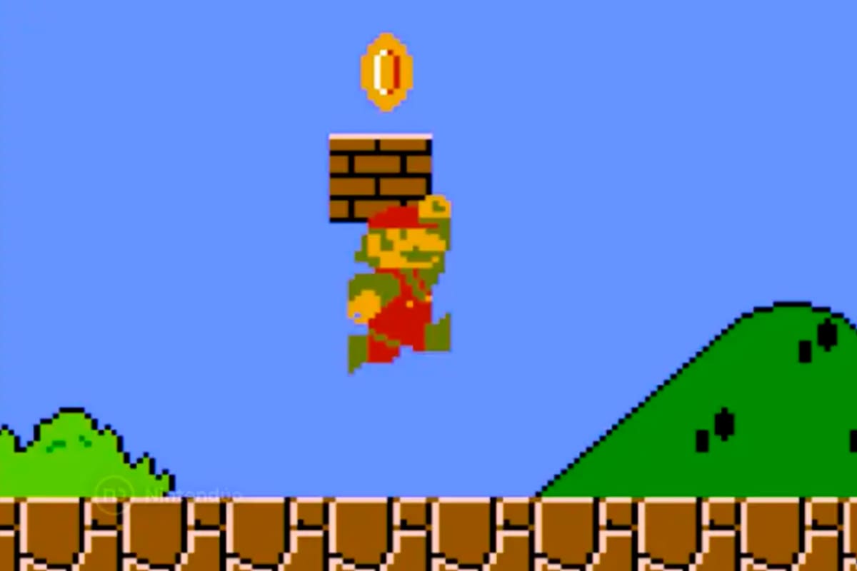 Revelan cuantas monedas te puede dar un bloque en Super Mario Bros.