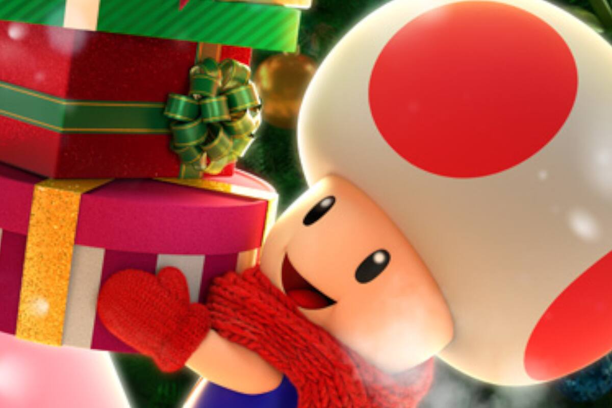 El espíritu navideño invade el Super Nintendo World en Japón