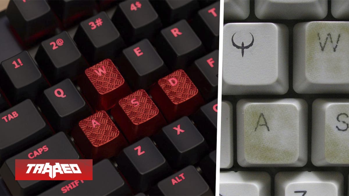 Por si no lo sabías, manejas a los personajes con estas teclas gracias a uno de los primeros Pro Players del mundo