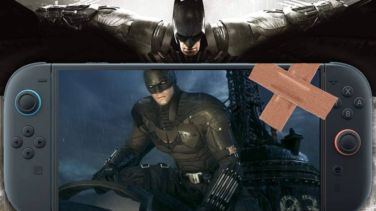 Port Batman Arkham Knight Nintendo Switch 2 arrelgado