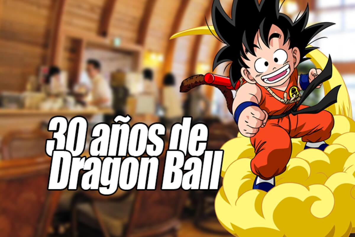 En Japón abrirán cafeterías de Dragon Ball para celebrar sus 30 años