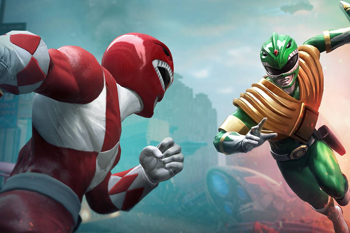 Los Power Rangers estrenarán juego de peleas en abril