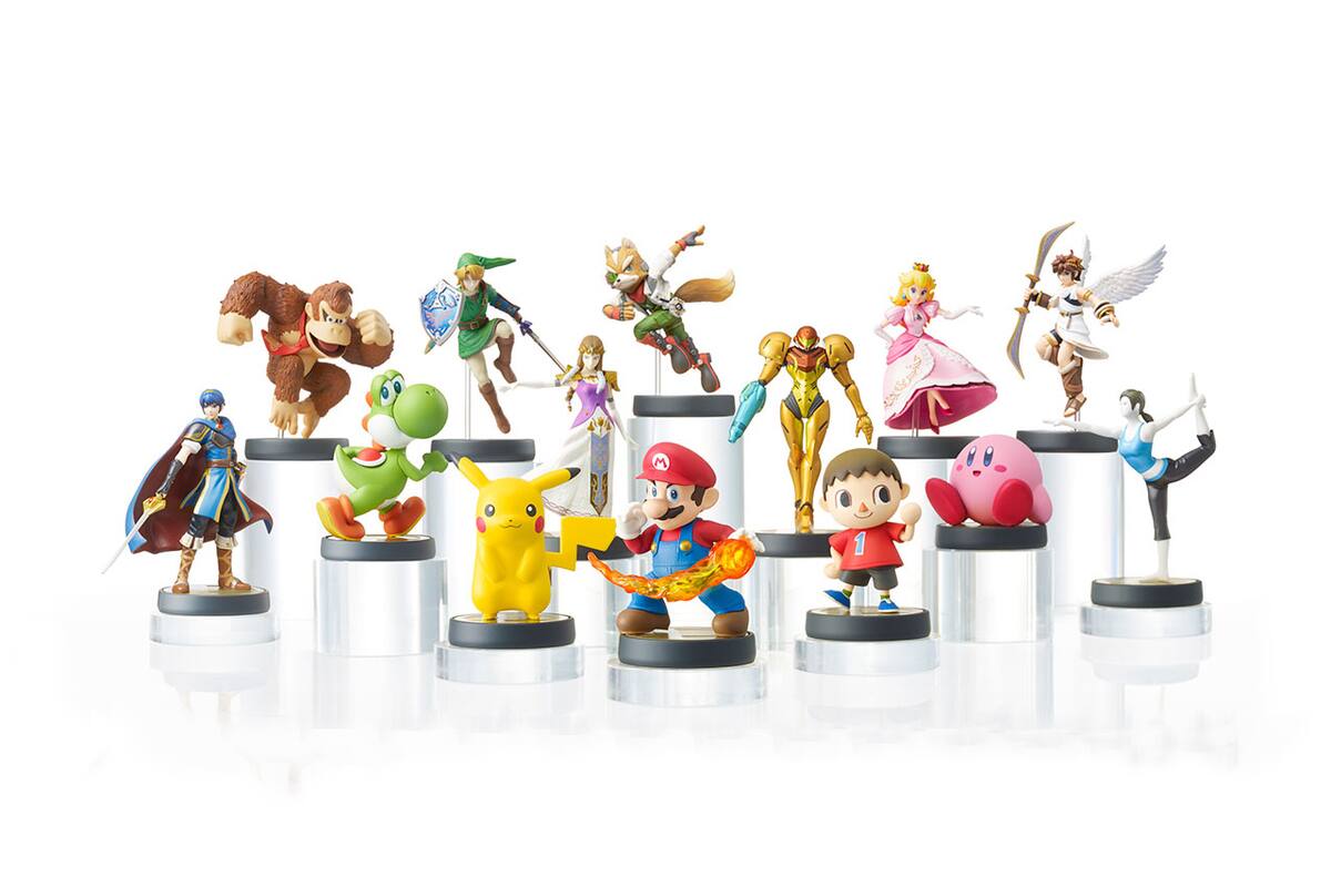 Observa este asombroso estante para tus amiibo