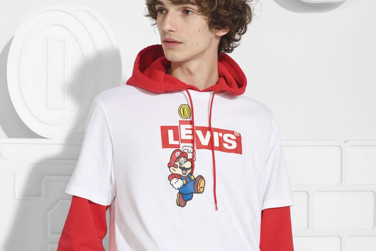 Muestran la colección de Levi's inspirada en Super Mario Bros. ¡y tiene overoles!