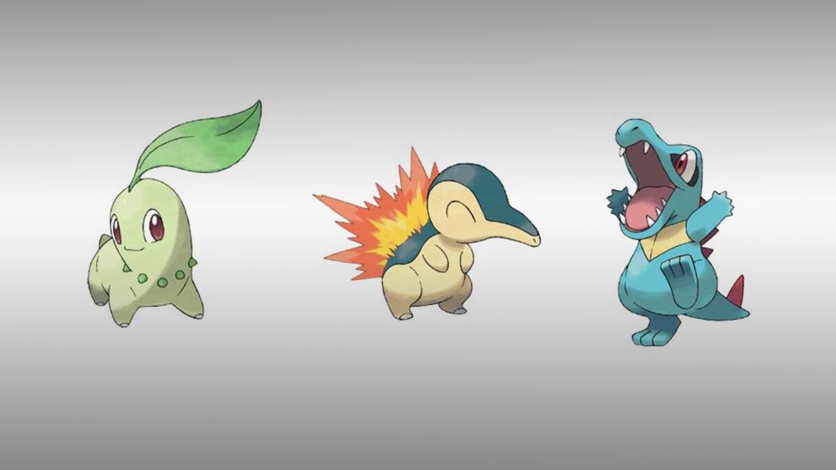Prepárate para Chikorita, Cyndaquil, Totodile y muchos más