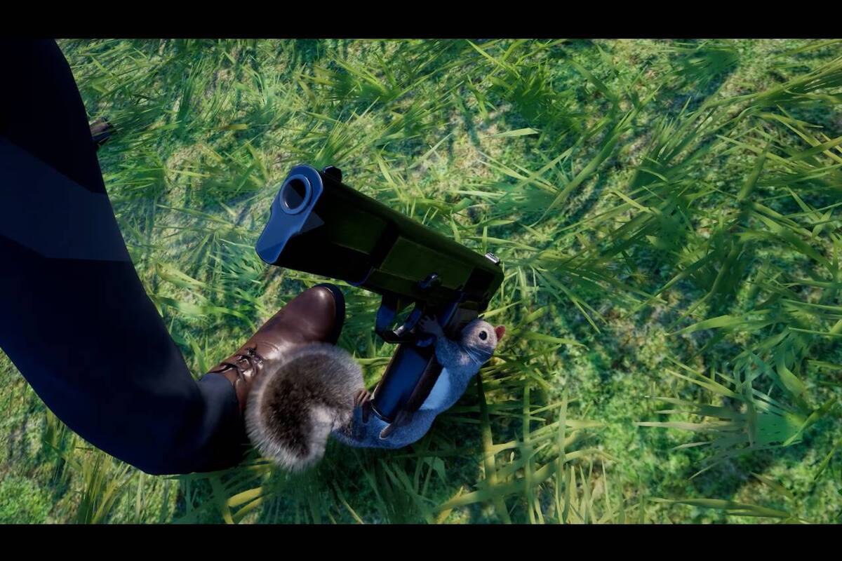 Este curioso juego de una ardilla con armas llegará pronto a consolas y PC