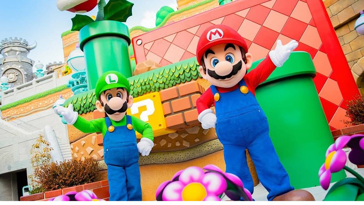 Prepárate para visitar Hollywood y pasar un buen rato con Mario y compañía