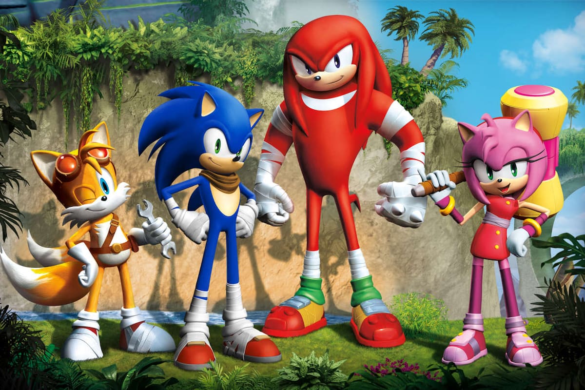 Revisa el detrás de escenas del nuevo Sonic Boom