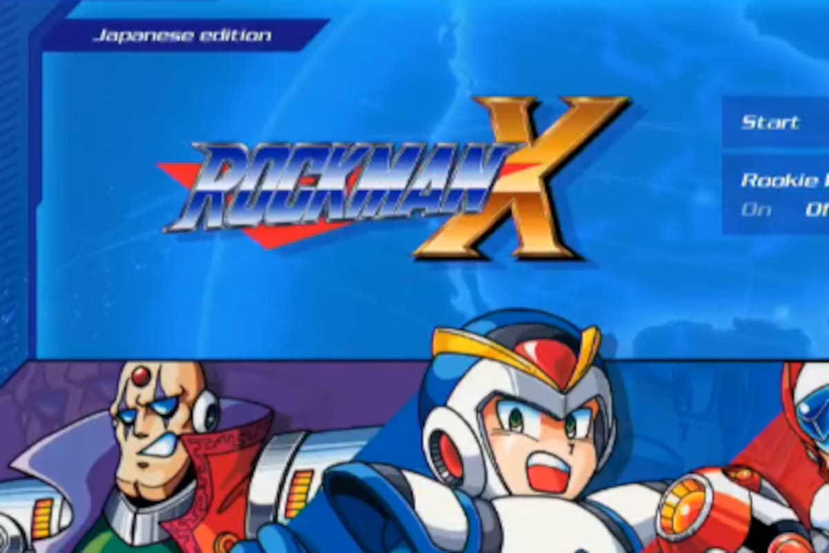 Así se ve Mega Man X Legacy Collection