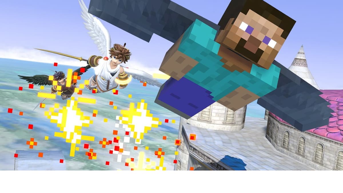 Primeras capturas muestran a Steve y Alex con personajes de Nintendo