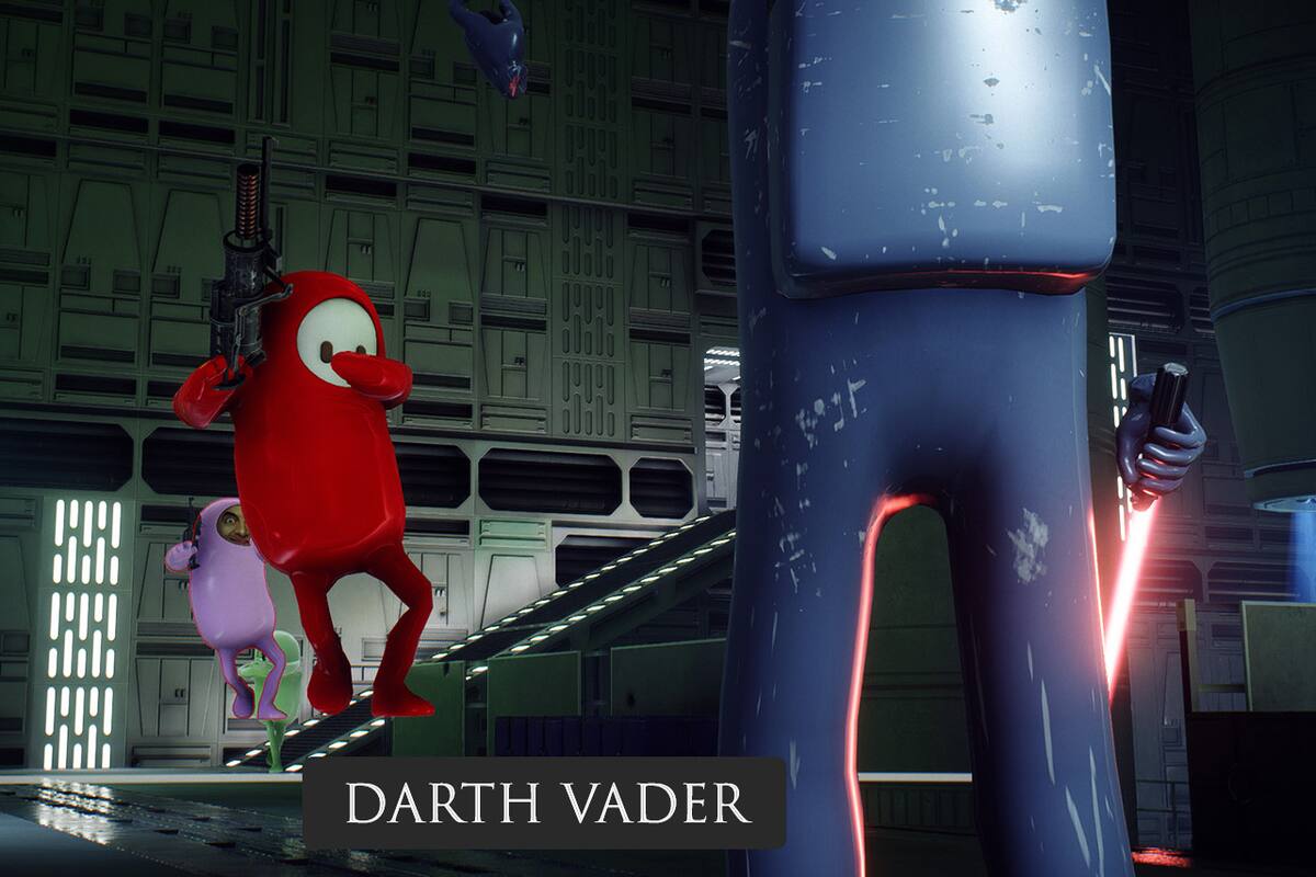 Among Us y Fall Guys luchan a muerte en mod de Star Wars Battlefront II