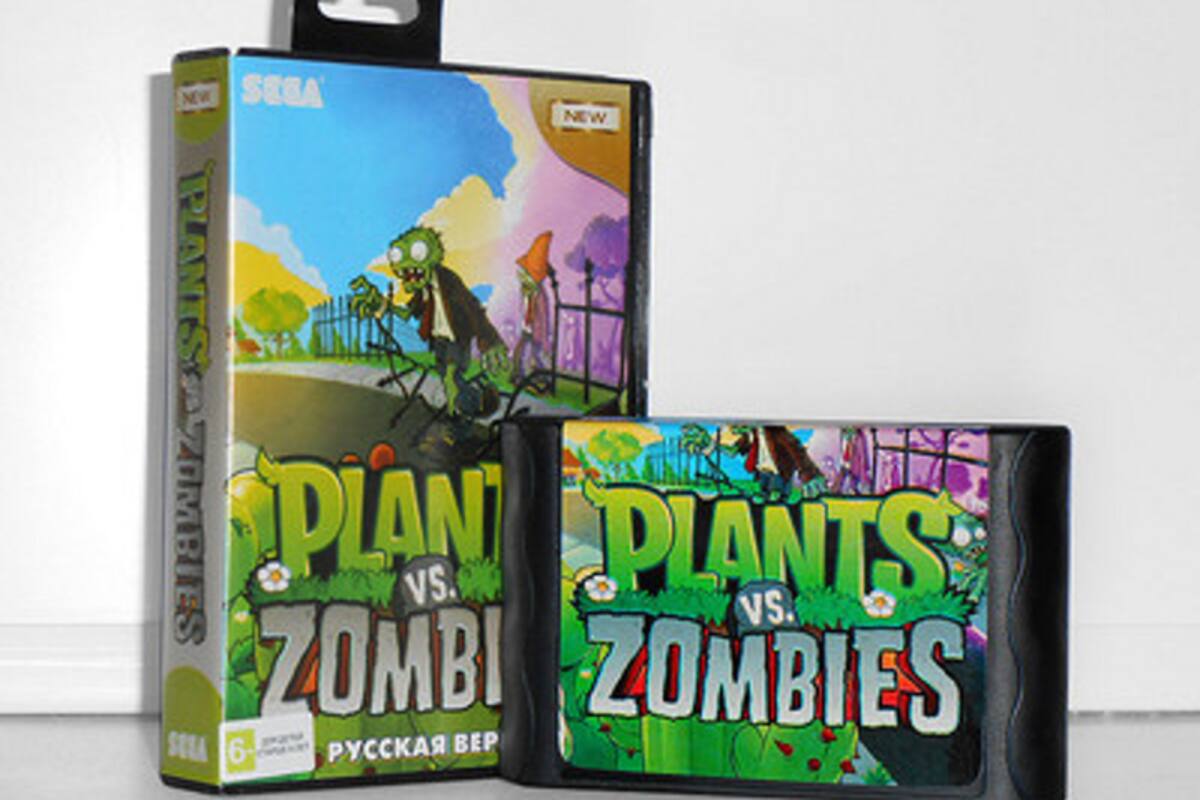 Crean versión de Plants vs. Zombies para SEGA Genesis