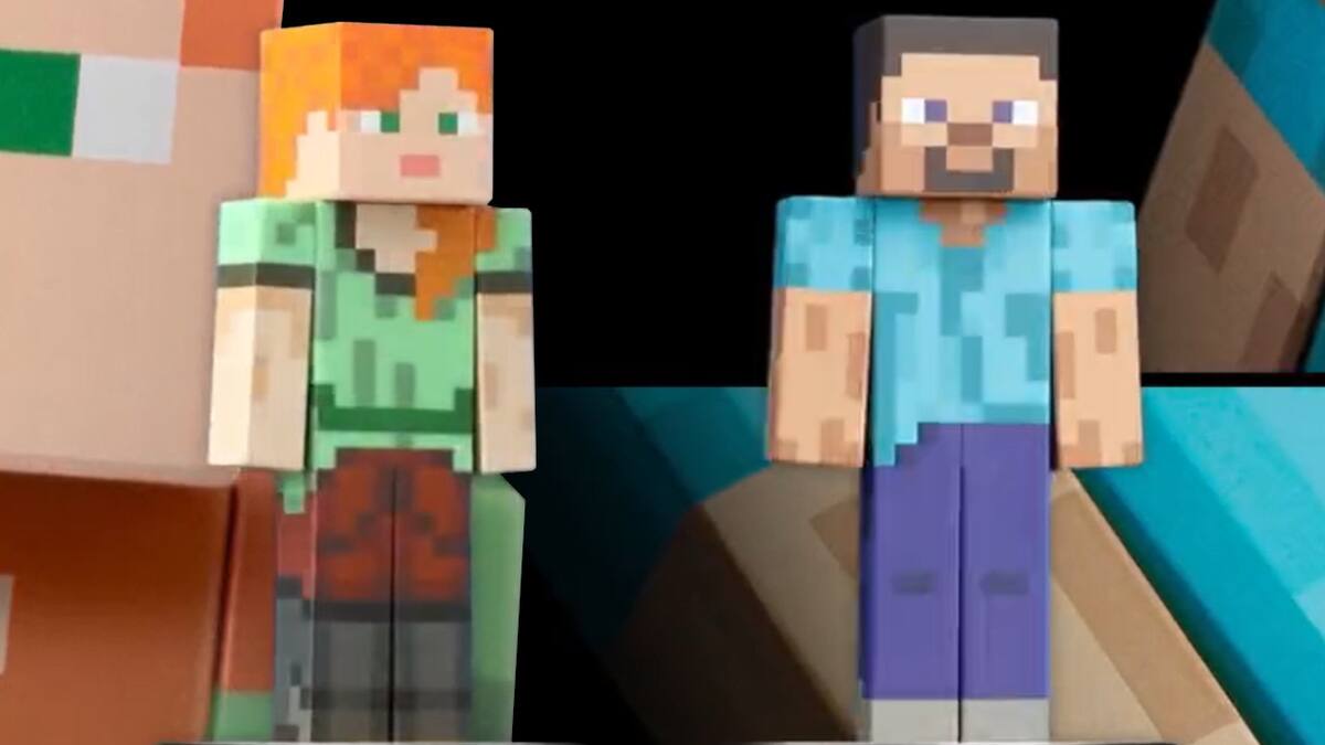 Pronto podrás unir las figuras de Steve y Alex a tu colección
