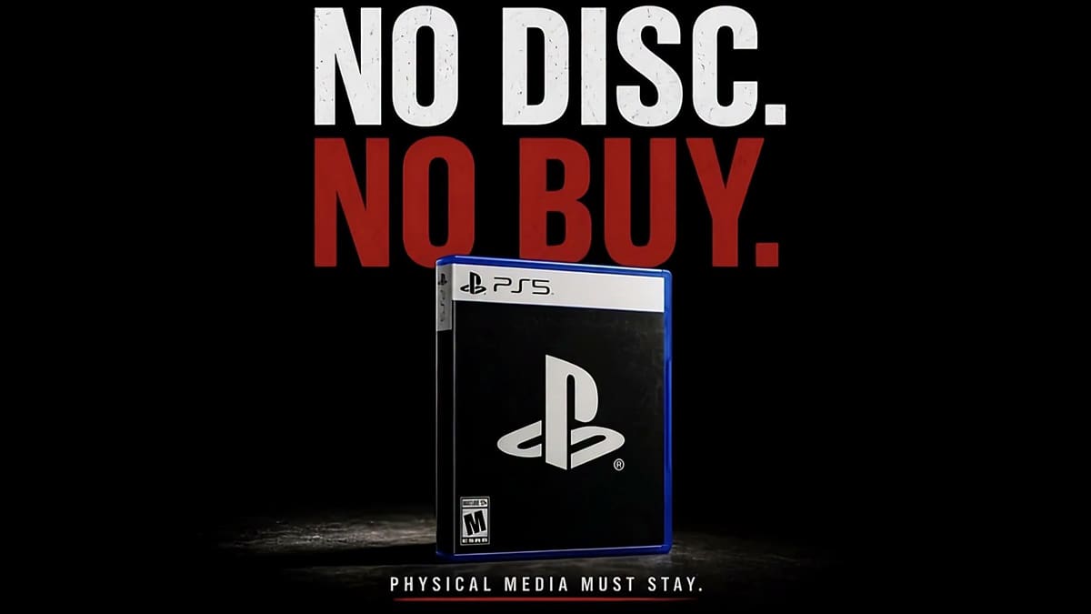 Protesta PlayStation No Disc No Buy