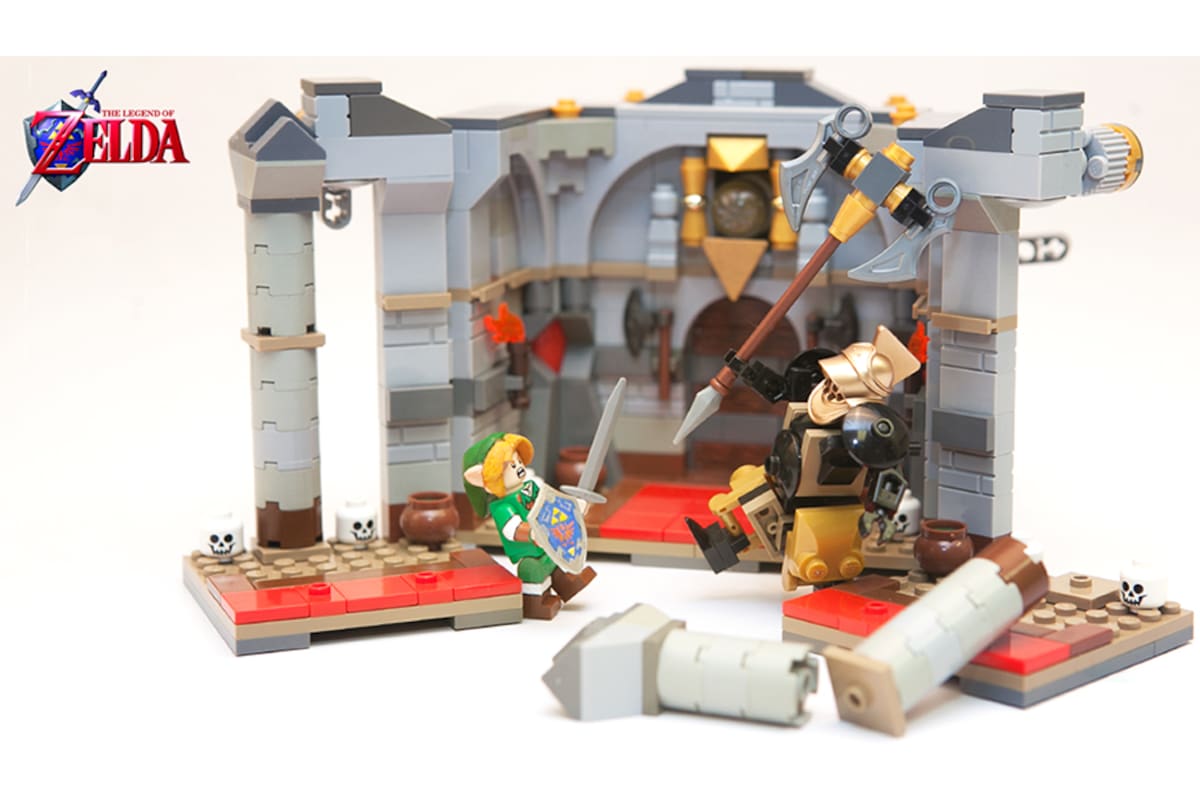 Desaprueban diseño para lanzar juguetes de LEGO de TLoZ