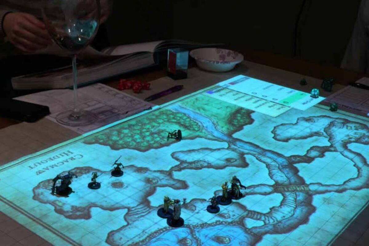Juega Dungeons and Dragons con la ayuda de mapas digitales