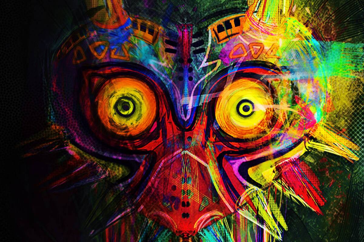 Anuncian concurso de Majora's Mask en Art Academy