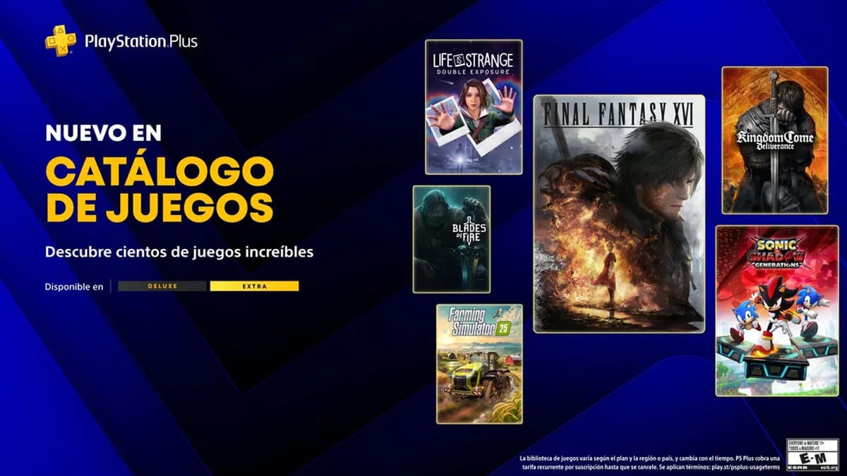 PS Plus Extra y Premium junio 2026
