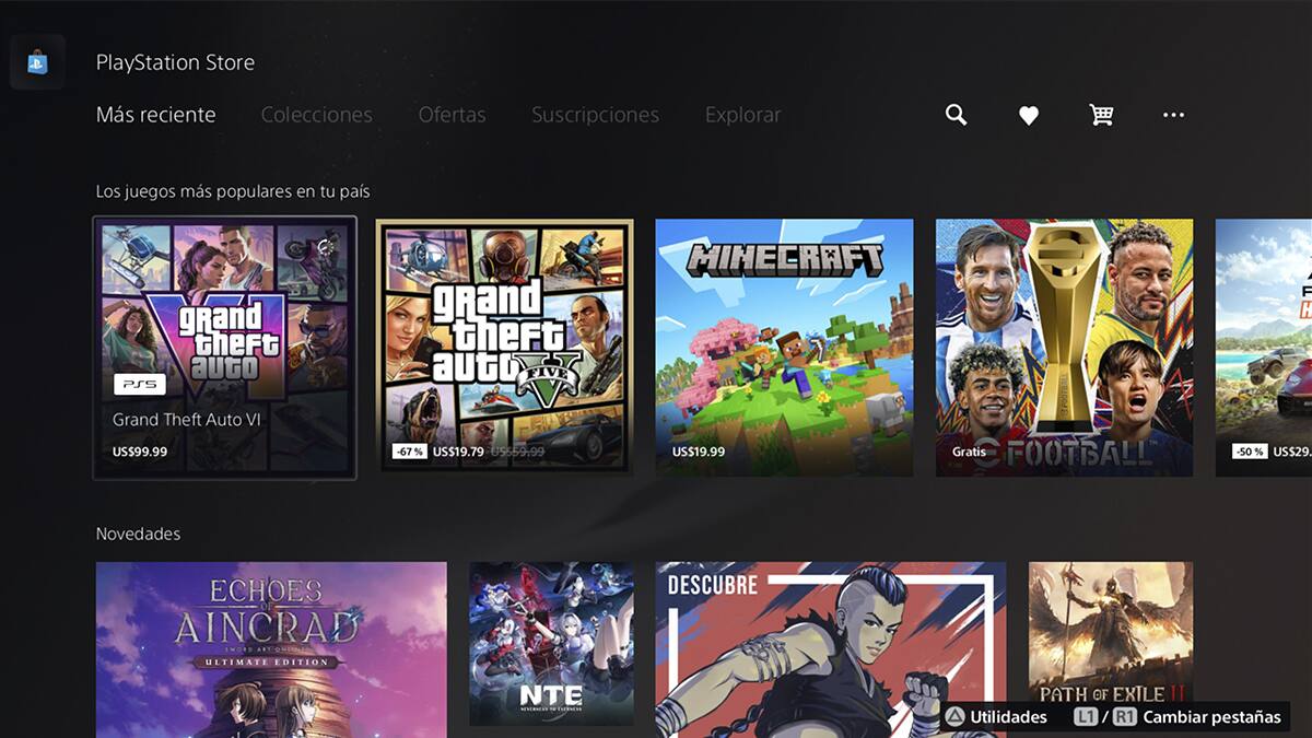 PS Store México GTA VI