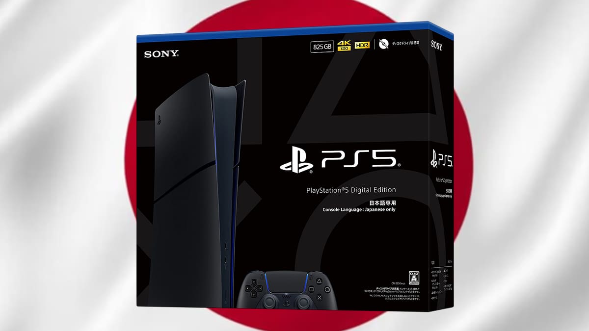 PS5 Midnight Black exclusivo Japón