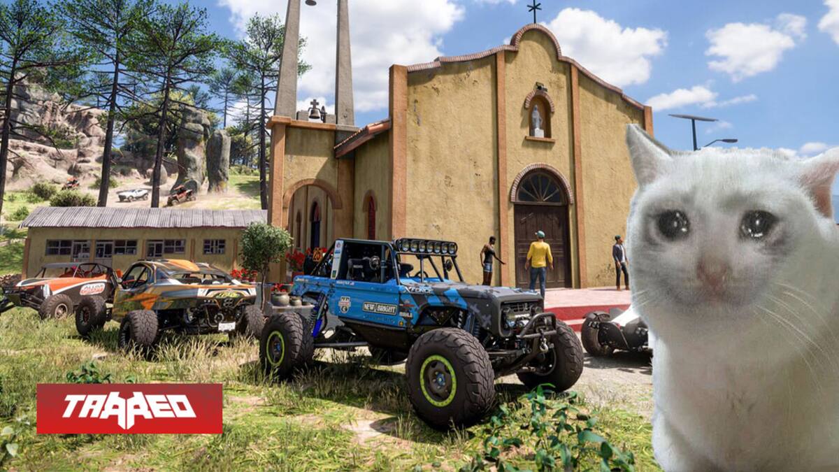 Publicó un video donde conduce con el “fantasma” de su novia en el juego