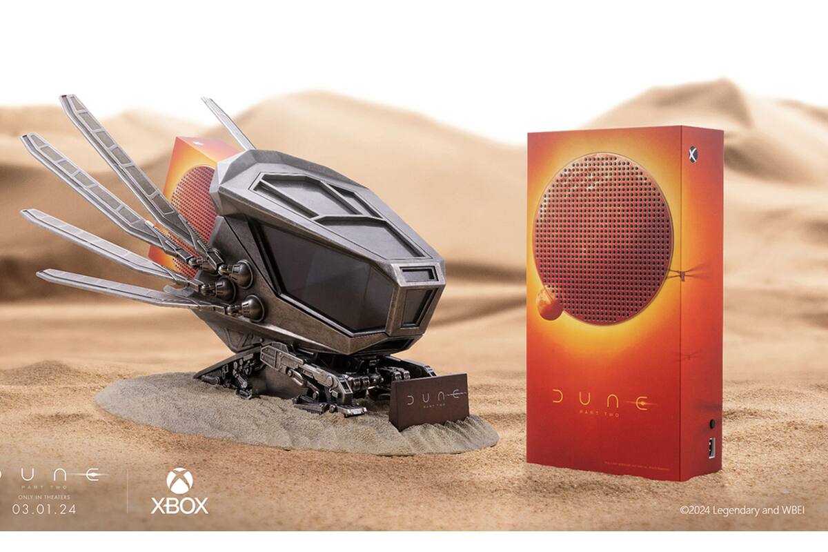 Gratis: Xbox está regalando un Series S de Dune con un genial control que levita