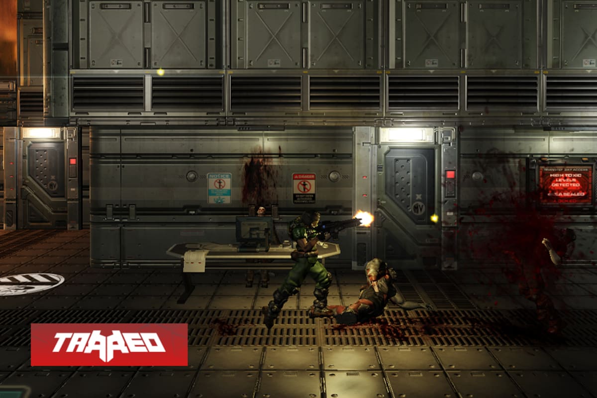 Hard Corps: el mod que transforma Doom 3 en un Contra sanguinario