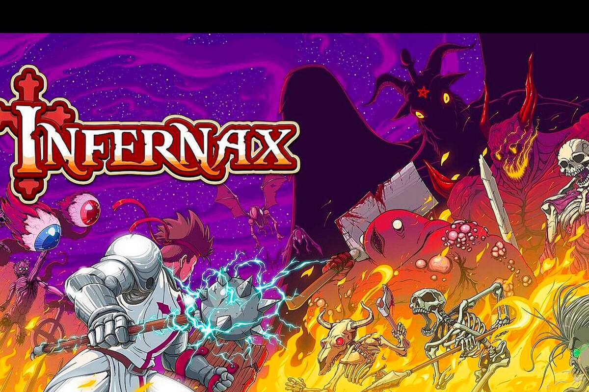Conoce Infernax, un interesante metroidvania que llegará en San Valentín
