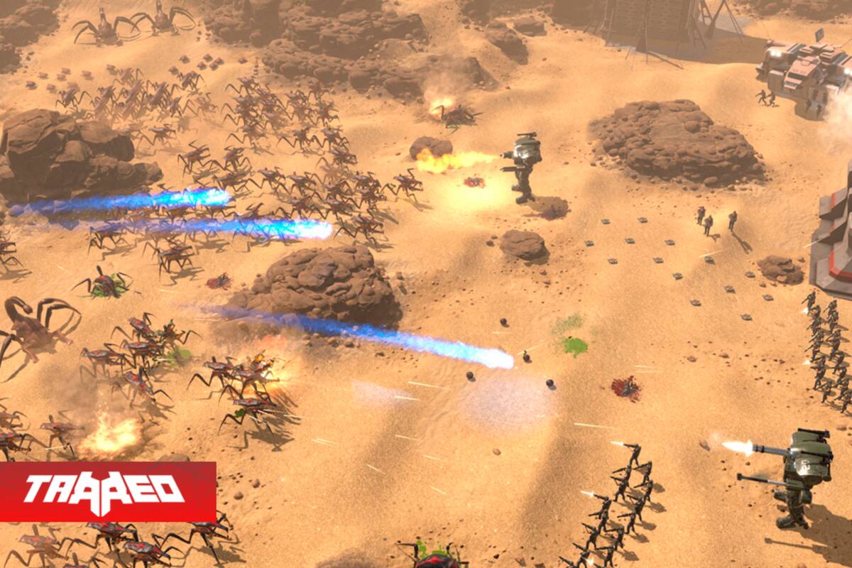 ¿ALÓ STARCRAFT? RTS Starship Troopers: Terran Command muestra nuevo tráiler fiel a la película