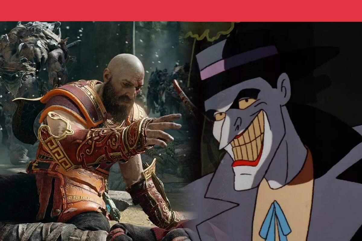 Así se vería el Joker de Batman en God of War, según el director de arte del juego
