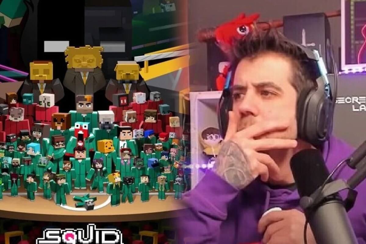 Tras polémica de Biyín, Auronplay dejará Twitch por meses; abandona los Squid Craft Games 2