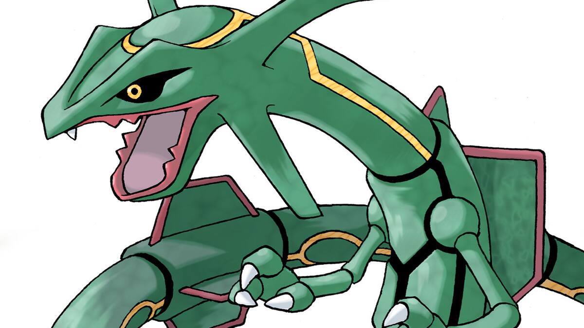 Rayquaza se sumará a los legendarios Groudon y Kyogre