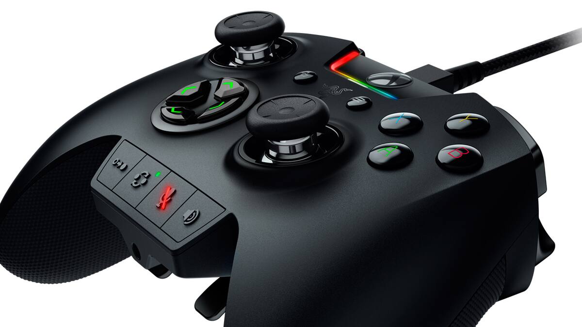 Razer Wolverine Ultimate incluye iluminación RGB y piezas intercambiables
