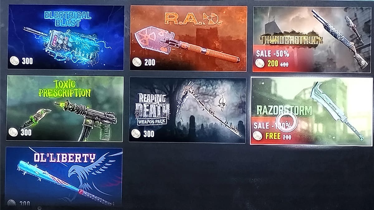 Razorstorm Blade regalo Dying Light 2