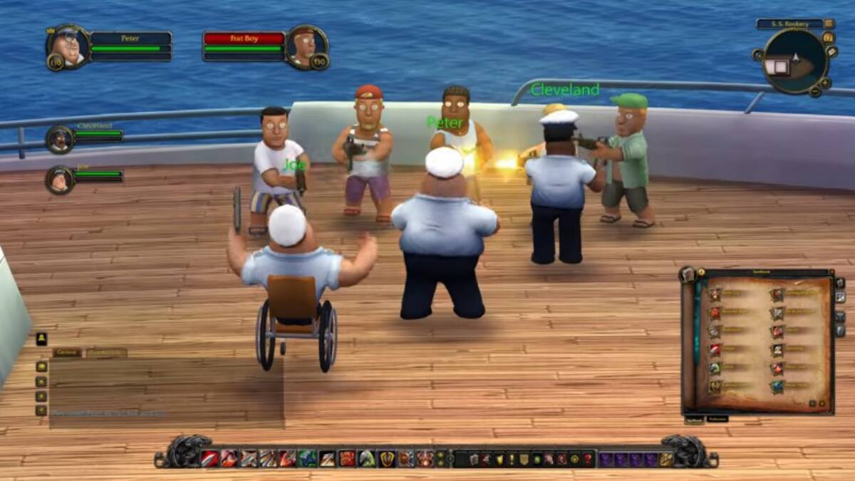 Realizaron una parodia del momento Leeroy Jenkins