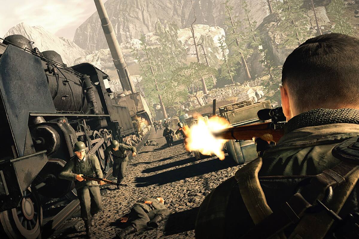 Así se ve Sniper Elite 4 en Nintendo Switch