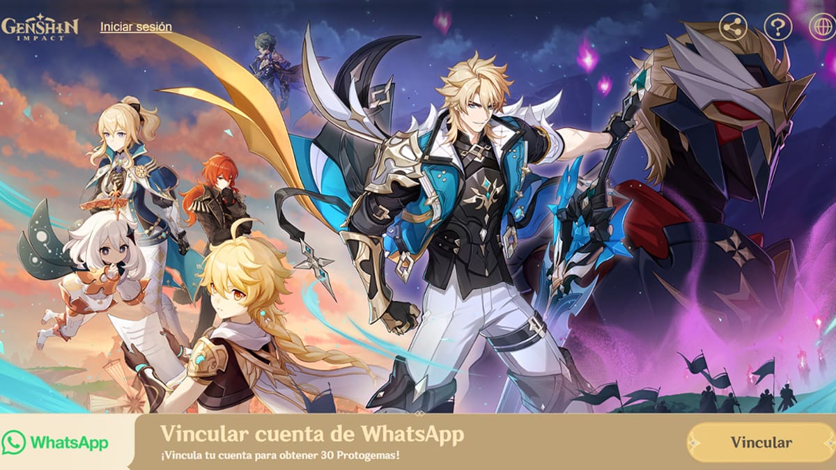 Recompensas gratuitas Genshin Impact