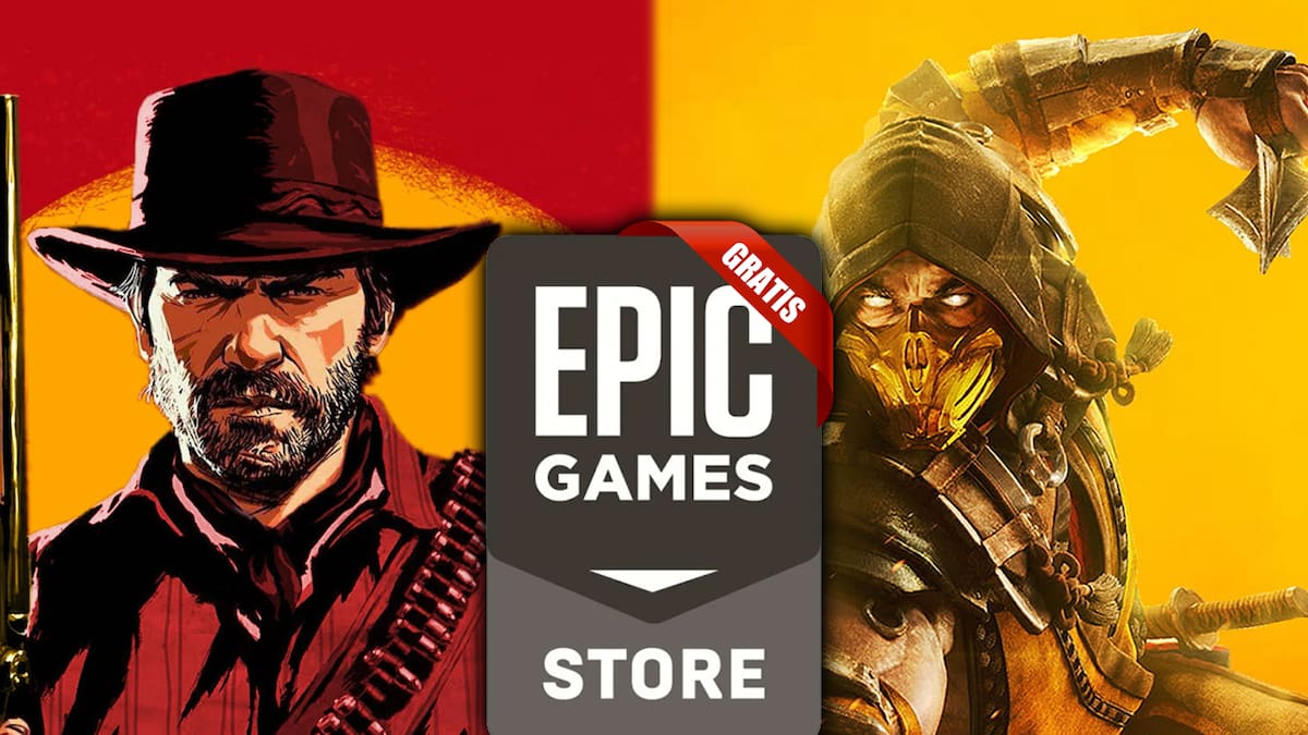Red Dead Redemption 2 y Mortal Kombat gratis Epic Games Store