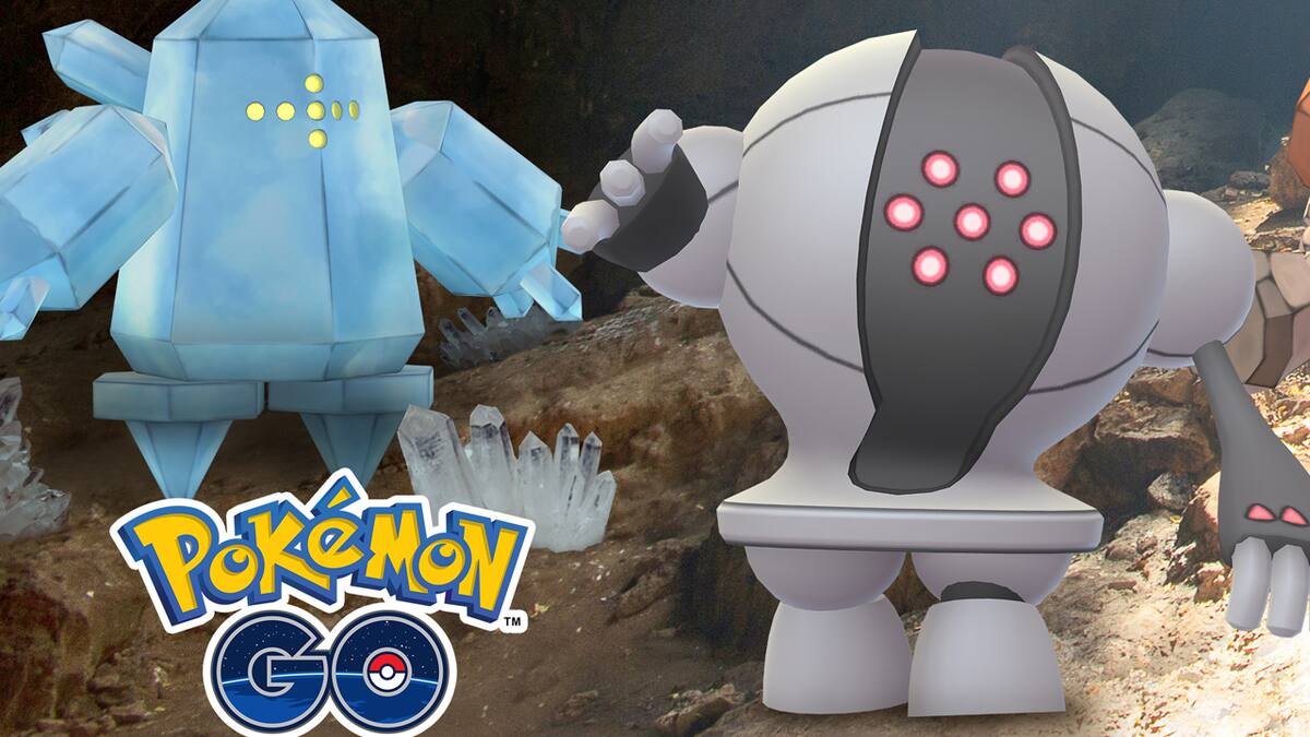 Regirock y Registeel están en camino al juego para móviles
