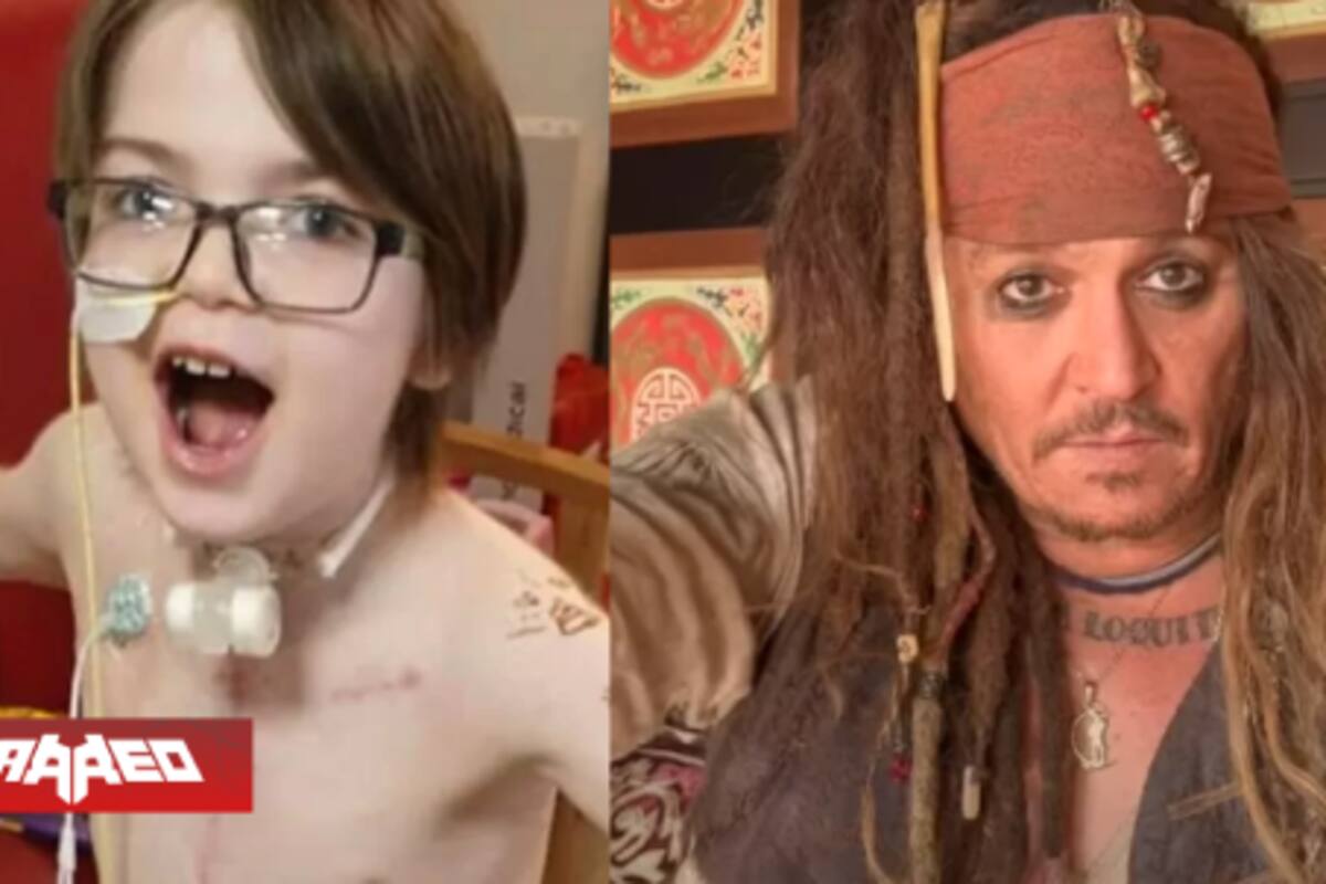 Niño con enfermedad terminal recibe el llamado de Jack Sparrow (Johnny Depp) y recibe una PlayStation 5 de regalo