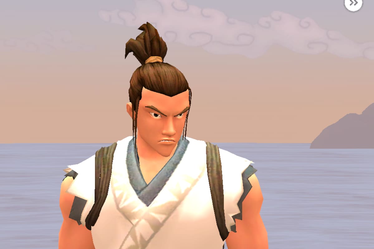 Karateka: Este karateka tiene un solo objetivo