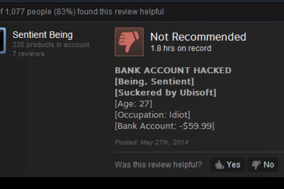 Usuarios de Steam están insatisfechos con Watch_Dogs