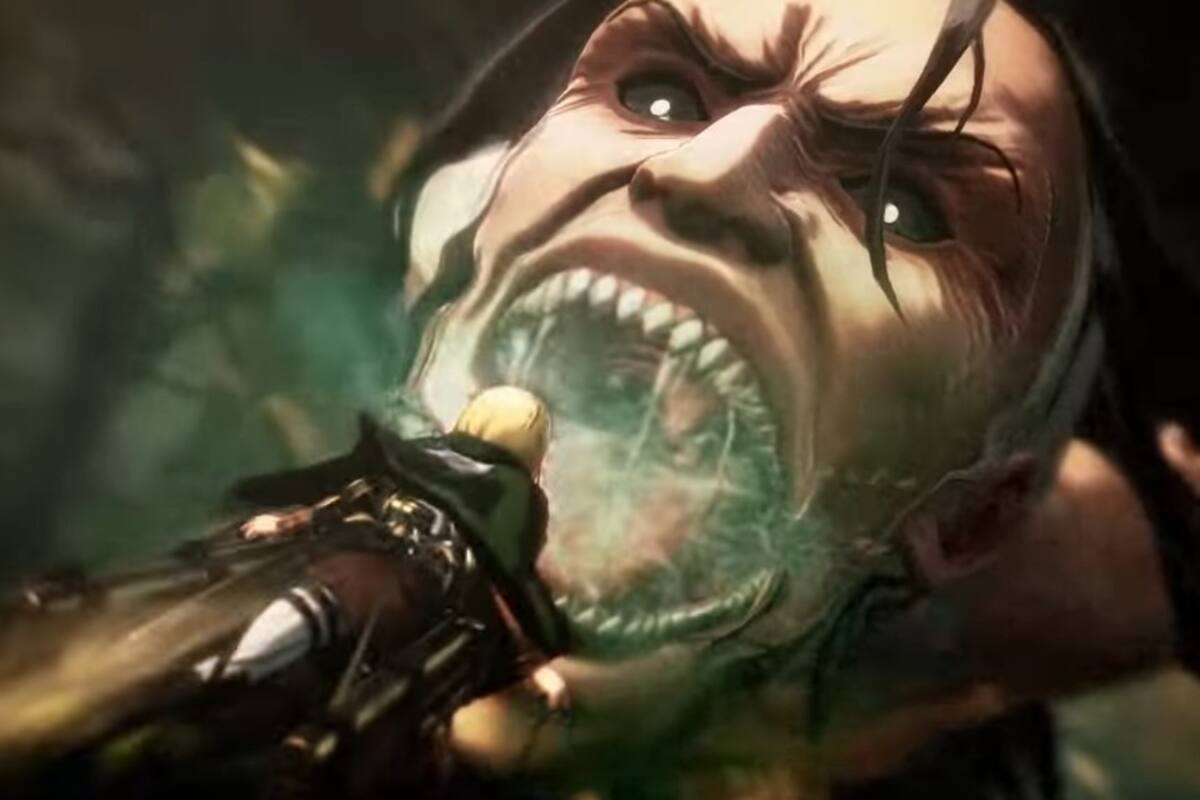 Así luce la cinemática de apertura de Attack on Titan 2