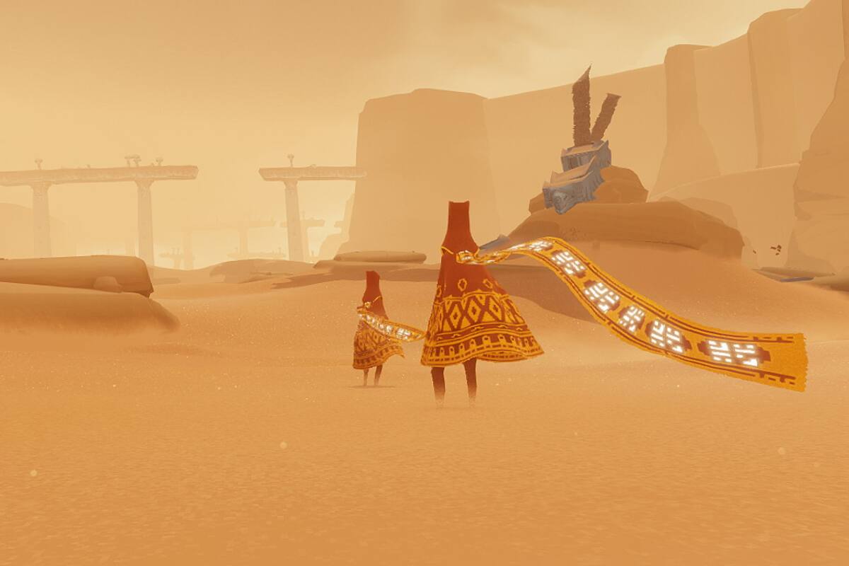 Así luce Journey en PlayStation 4