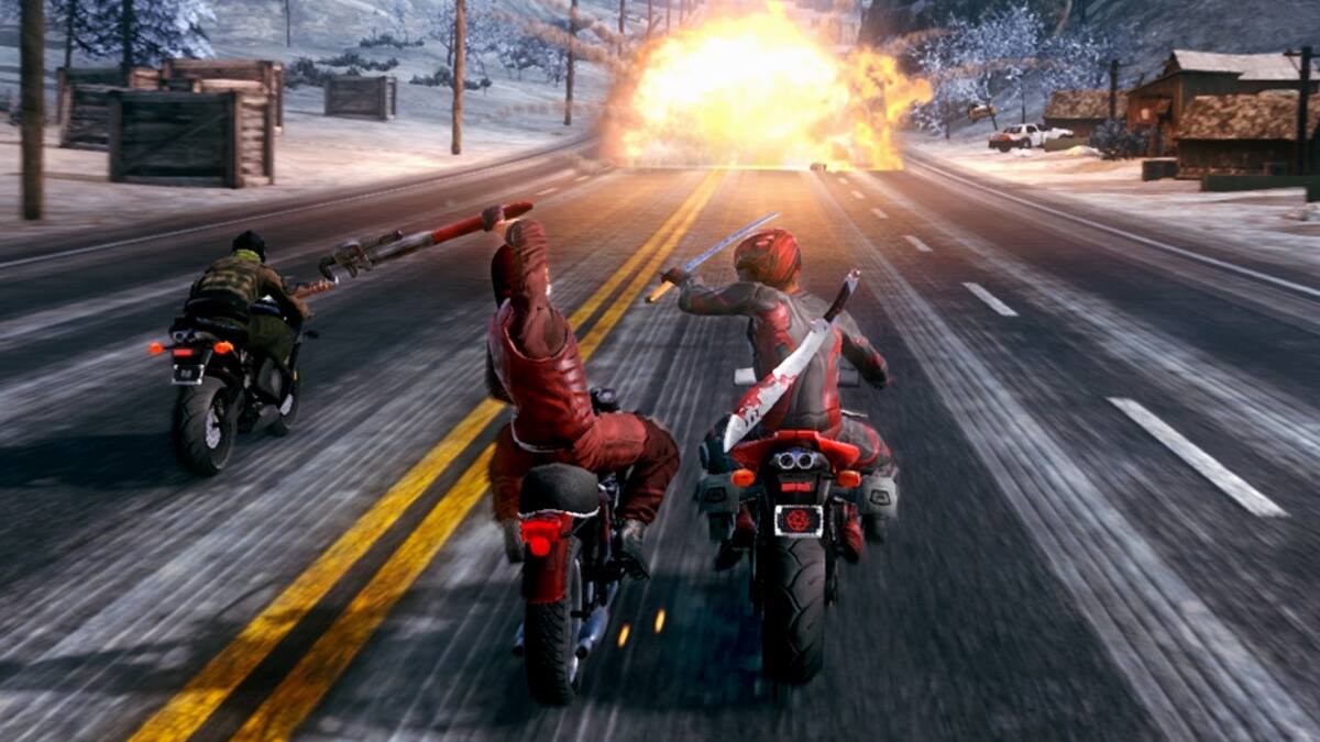 Road Redemption promete explosiones, violencia y muchas motos