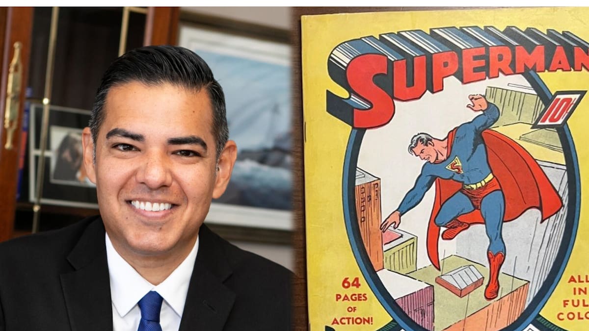Robert García es un fanático acérrimo del popular héroe de DC Comics