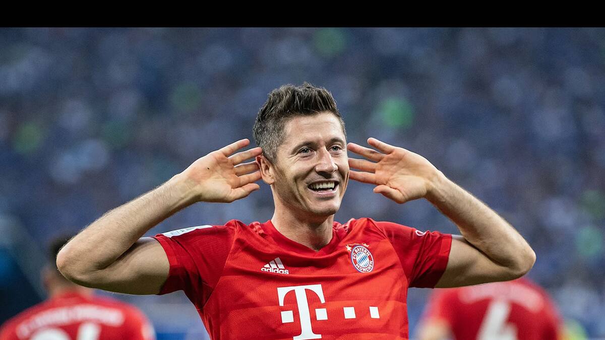 Robert Lewandowski mostró su gusto por los videojuegos
